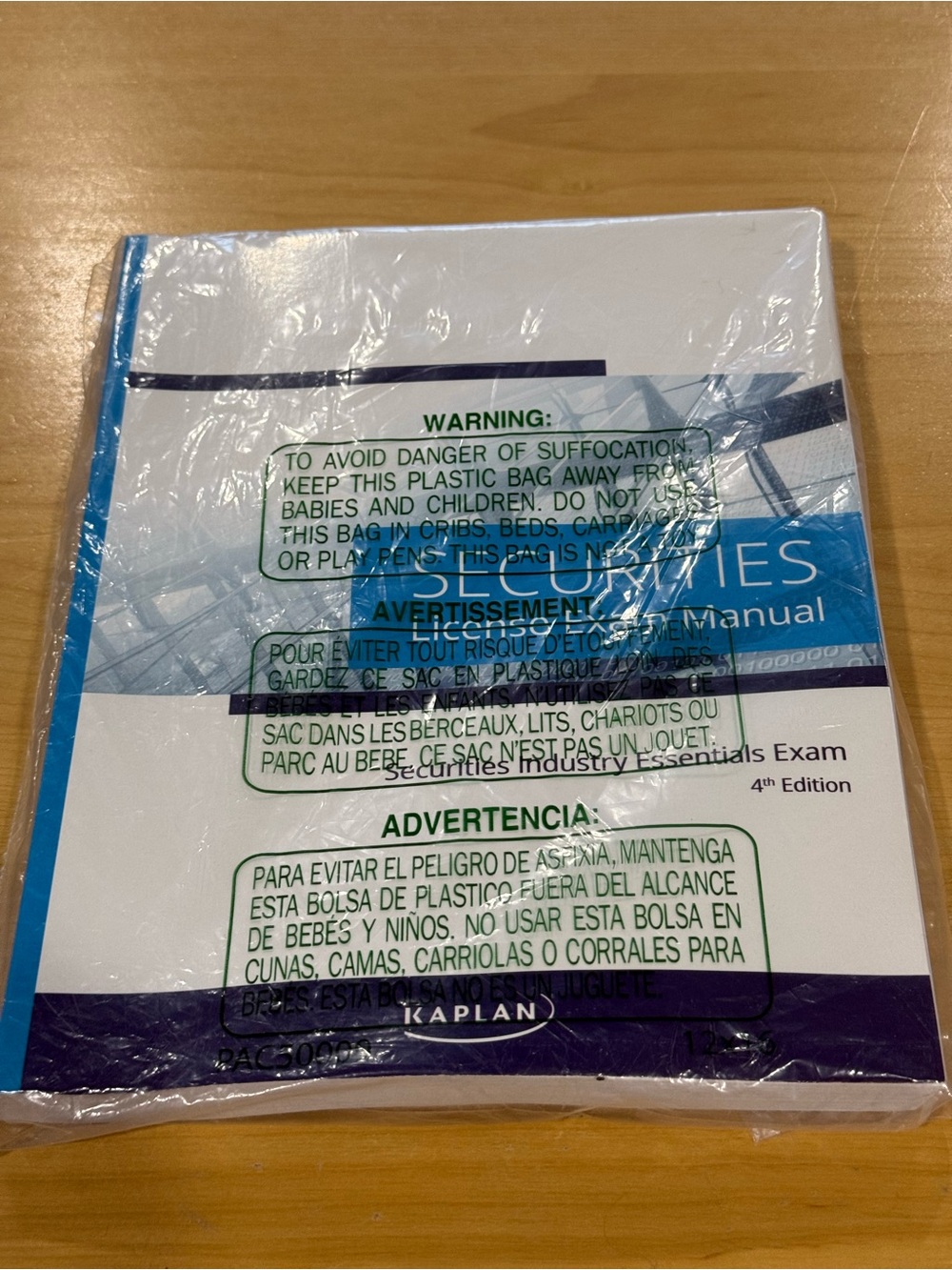 Kaplan Securities Industry Essentials Sie License Exam Manual, 4th Edition New